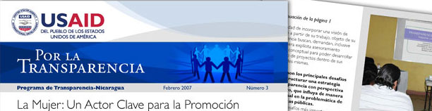 Por la Transparencia Newsletter