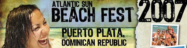 Atlantic Sun Beach Fest Postcard